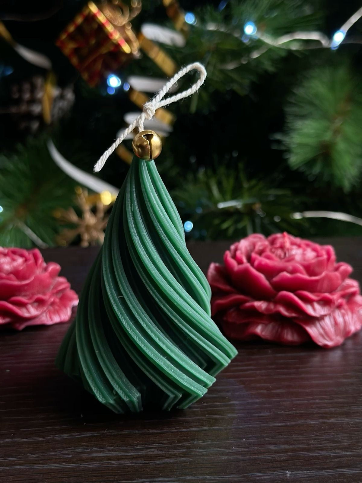 Alpine Twist Tree Candle