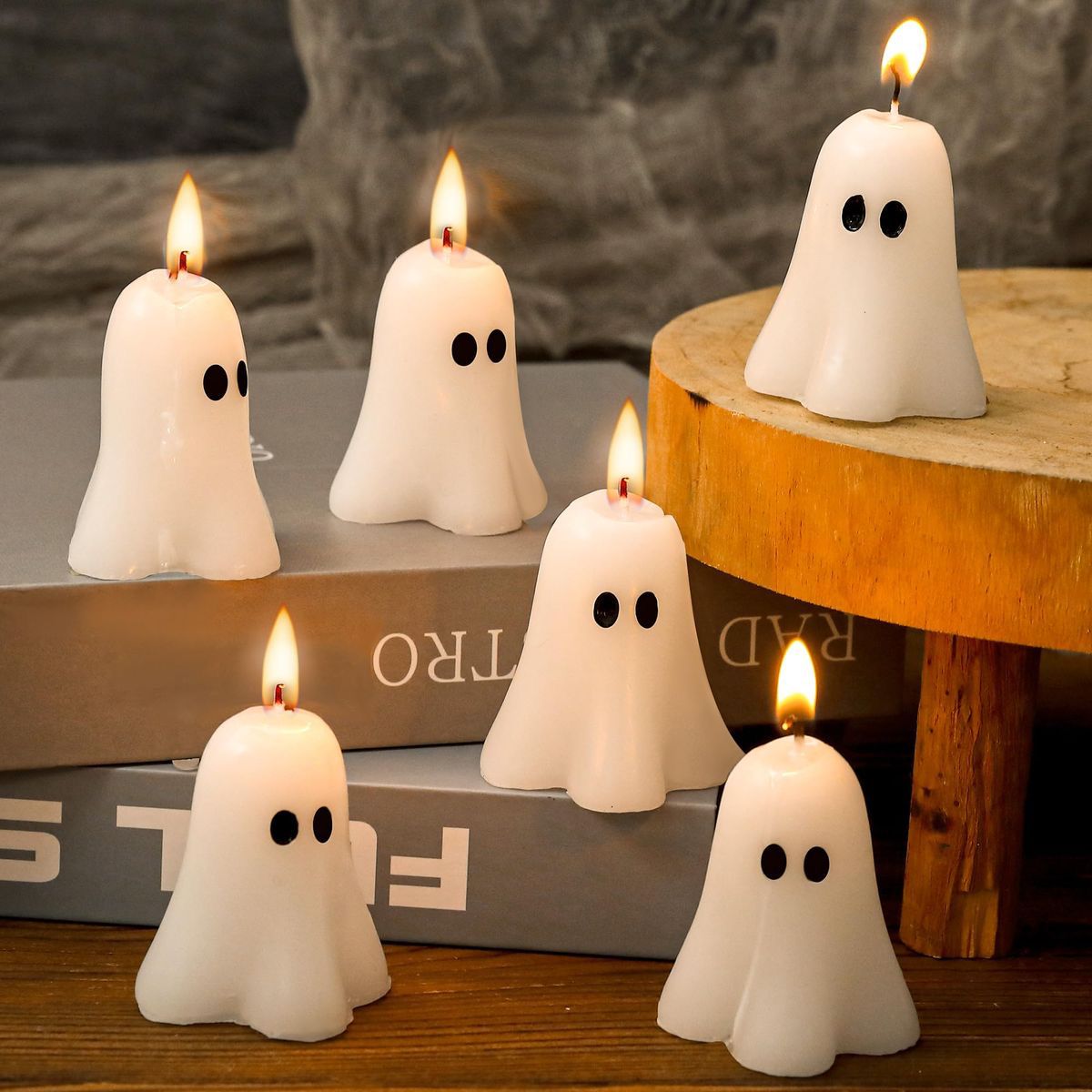 Mini Ghost Candle